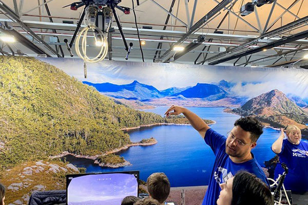 people attending FOBI