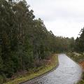 Tarraleah Power Station_A canal delivers water to the power station