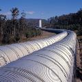 Wayatinah Power Station_Penstocks that bring water to the power station